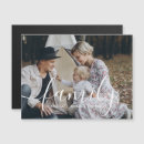 Recherche de noms de famille invitations Minimaliste