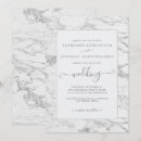 Recherche de marbre mariage invitations Luxe