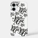Recherche de jésus iphone coques Dieu