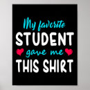 Recherche de favori posters Enseignant