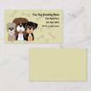 Recherche de culture cartes visite Dog