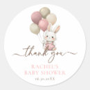 Recherche de lapin bébé autocollants Ballon