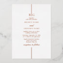 Recherche de gold foil mariage invitations Luxe