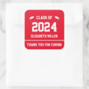 Recherche de graduation favors autocollants Classe de 2024