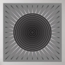 Recherche de bullseye posters Géométrique