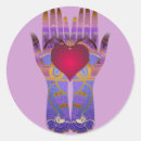 Zoek naar hand gebaren stickers Hart