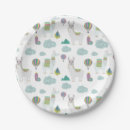 Recherche de motif coloré assiettes en papier Anniversaire
