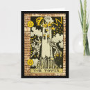 Recherche de vintage cartes halloween Illustration