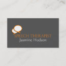 Recherche de orthophoniste cartes visite Orthophonie