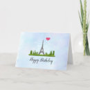 Recherche de paris anniversaire cartes Élégant