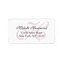 Recherche de monogram return address labels mariages Monogramme