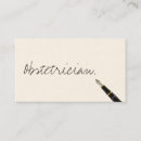 Zoek naar verloskundige visitekaartjes Gynaecoloog