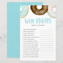 Zoek naar blauwe chocolade Donut