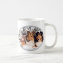 Recherche de chien de berger de shetland tasses Colley miniature