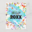 Recherche de confettis cartes postales Simple