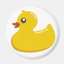 Recherche de canard en caoutchouc magnets Bain