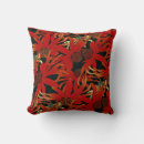 Recherche de orange noir coussins Rouge