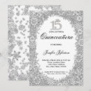 Zoek naar winter quinceanera uitnodigingen Zilver