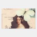 Recherche de carte postale vintage autocollants Rose