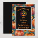 Recherche de partie enfants halloween invitations Citrouille
