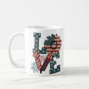Recherche de sur le feu tasses Drapeau américain