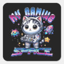 Recherche de space cat autocollants Galaxie