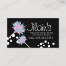 Recherche de nettoyage commercial cartes visite Gardien de maison