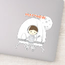 Recherche de explosion autocollants Anniversaire astronaute