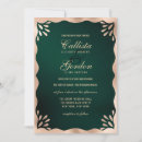 Recherche de foret mariage invitations Vert foncé