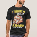 Zoek naar synoniemen tshirts Engels