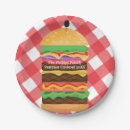 Recherche de hamburger assiettes en papier Anniversaire