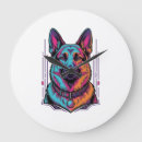 Recherche de loup de chien horloges Animal