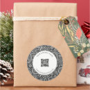 Recherche de motif noir blanc autocollants Code qr