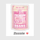 Recherche de premium autocollants Café