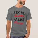 Recherche de échouer tshirts Citation