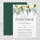 Recherche de célébration du bébé invitations Vert
