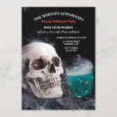 Recherche de crâne humain invitations À l'halloween