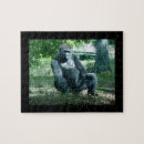 Recherche de gorilla puzzles Zoo