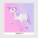 Recherche de animaux mythologiques autocollants Licorne
