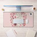 Recherche de guitare vintage tapis souris Fleurs