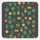 Recherche de bière irlandaise autocollants Shamrock