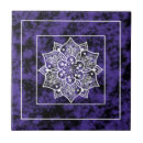 Recherche de mandala carreaux Violet