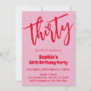 Recherche de 30ème surprise anniversaire invitations Tendance