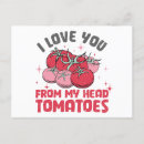 Recherche de tomate mignonne cartes postales Rouge
