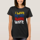 Recherche de fierté colombienne tshirts Amour