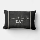 Recherche de humour de chat coussins Typographie