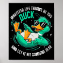 Zoek naar grappige eenden posters Kleurrijk