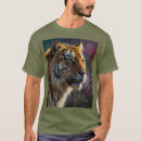 Recherche de peinture de tigre tshirts Faune