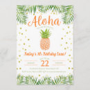 Recherche de ananas tropical invitations Tropicale