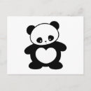 Recherche de panda kawaii cartes postales Porter